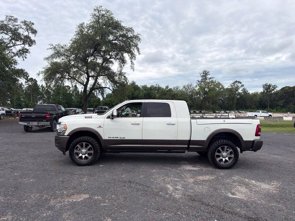 2022 Pearl White Ram 3500 Limited Longhorn 4X4 Truck