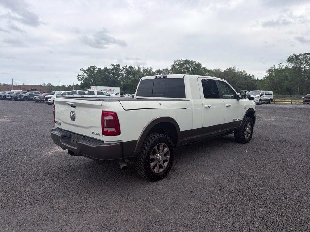 2022 Pearl White Ram 3500 Limited Longhorn 4X4 Truck