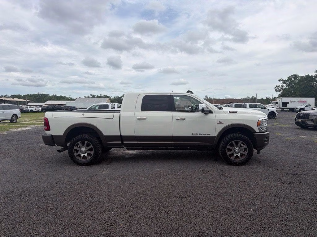 2022 Pearl White Ram 3500 Limited Longhorn 4X4 Truck