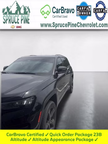 2023 Diamond Black Crystal Pearlcoat Jeep Grand Cherokee Altitude X 4X4 SUV