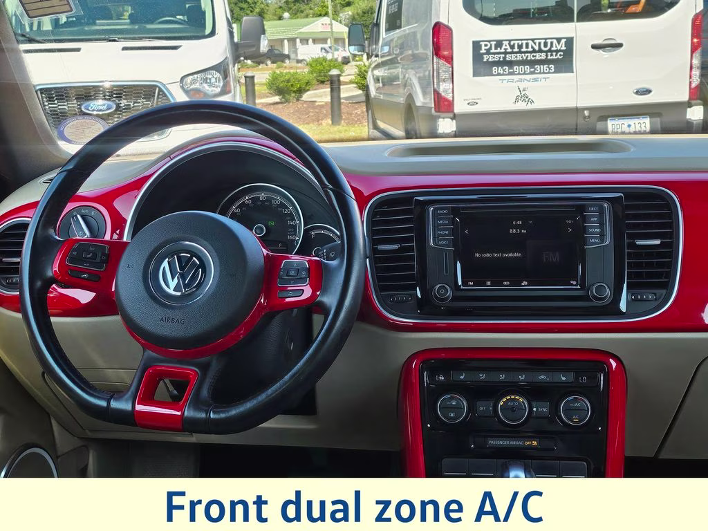 2019 Tornado Red Volkswagen Beetle Convertible 2.0T SE FWD Convertible