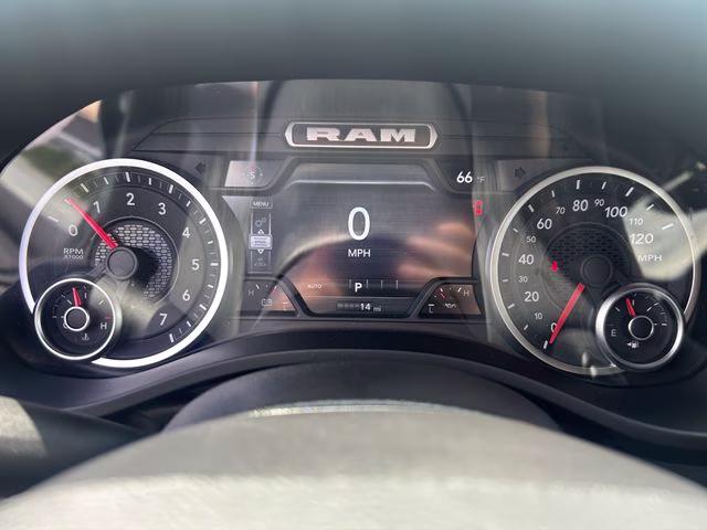 2026 Serrano Green Metallic Ram 1500 Big Horn Night Edition 4X4 Truck