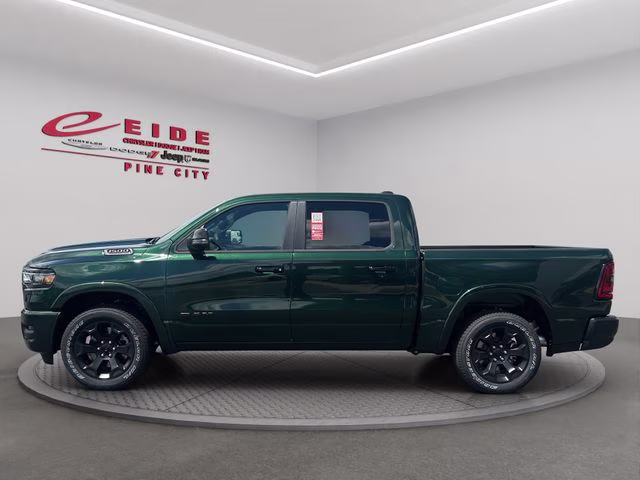 2026 Serrano Green Metallic Ram 1500 Big Horn Night Edition 4X4 Truck