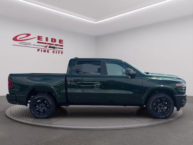 2026 Serrano Green Metallic Ram 1500 Big Horn Night Edition 4X4 Truck
