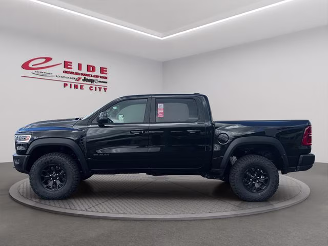 2026 Diamond Black Crystal Pearlcoat Ram 1500 RHO 4X4 Truck