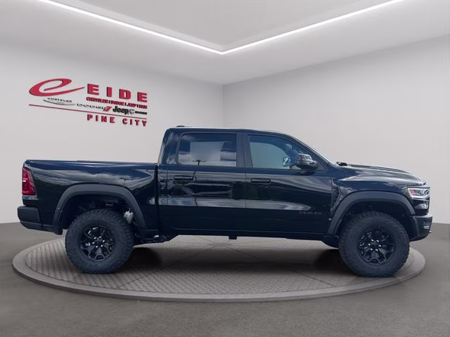 2026 Diamond Black Crystal Pearlcoat Ram 1500 RHO 4X4 Truck