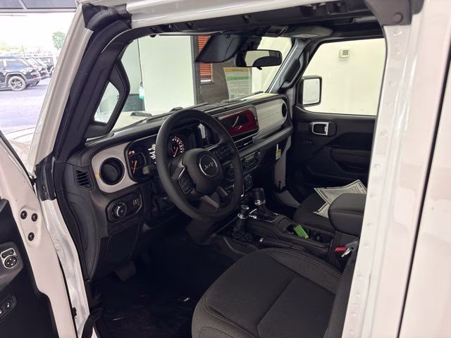 2026 Bright White Clearcoat Jeep Wrangler Sport S 4X4 SUV
