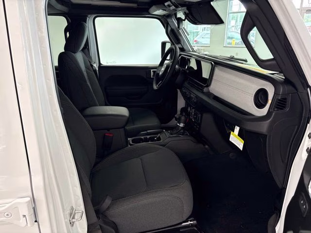 2026 Bright White Clearcoat Jeep Wrangler Sport S 4X4 SUV