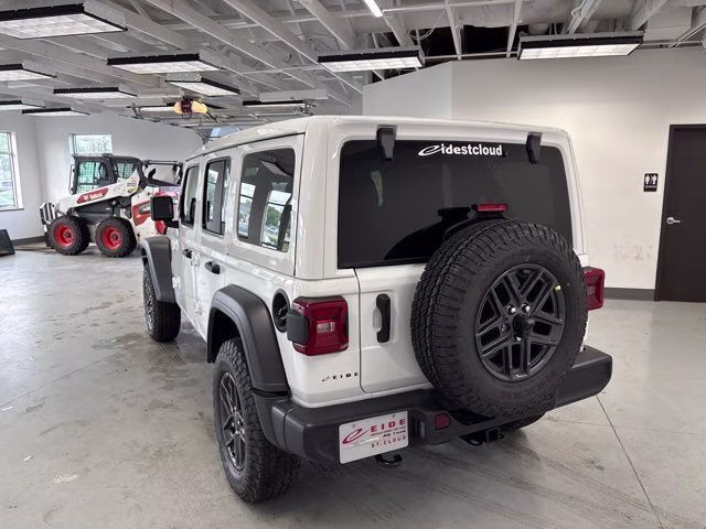 2026 Bright White Clearcoat Jeep Wrangler Sport S 4X4 SUV