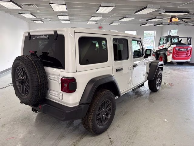 2026 Bright White Clearcoat Jeep Wrangler Sport S 4X4 SUV