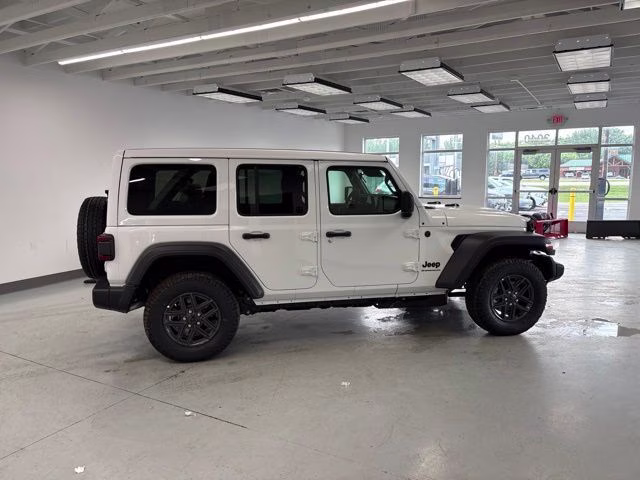 2026 Bright White Clearcoat Jeep Wrangler Sport S 4X4 SUV