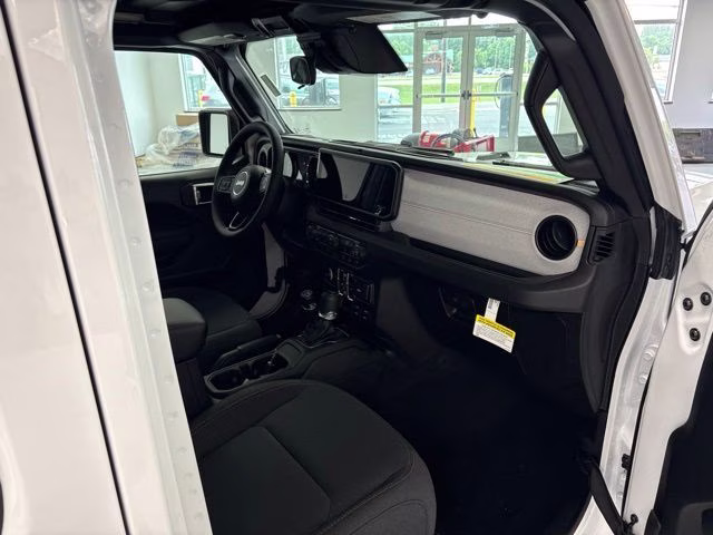 2026 Bright White Clearcoat Jeep Wrangler Sport S 4X4 SUV