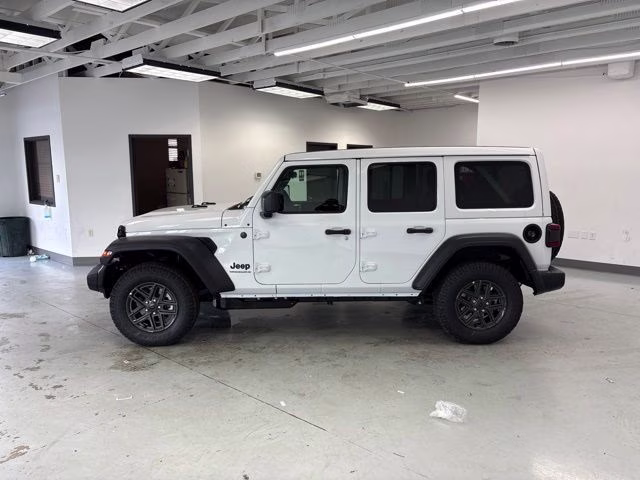 2026 Bright White Clearcoat Jeep Wrangler Sport S 4X4 SUV