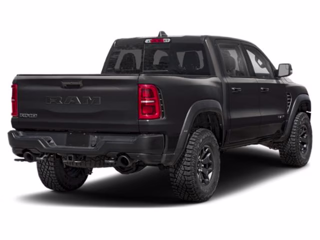 2026 Diamond Black Crystal Pearlcoat Ram 1500 RHO 4X4 Truck