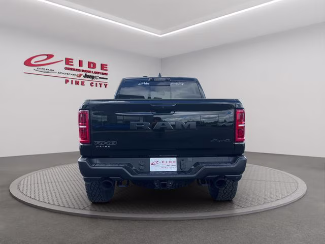 2026 Diamond Black Crystal Pearlcoat Ram 1500 RHO 4X4 Truck