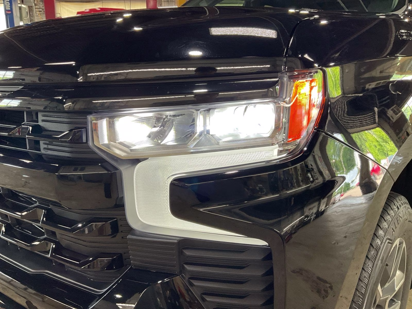 2024 Black Chevrolet Silverado 1500 RST 4X4 Truck