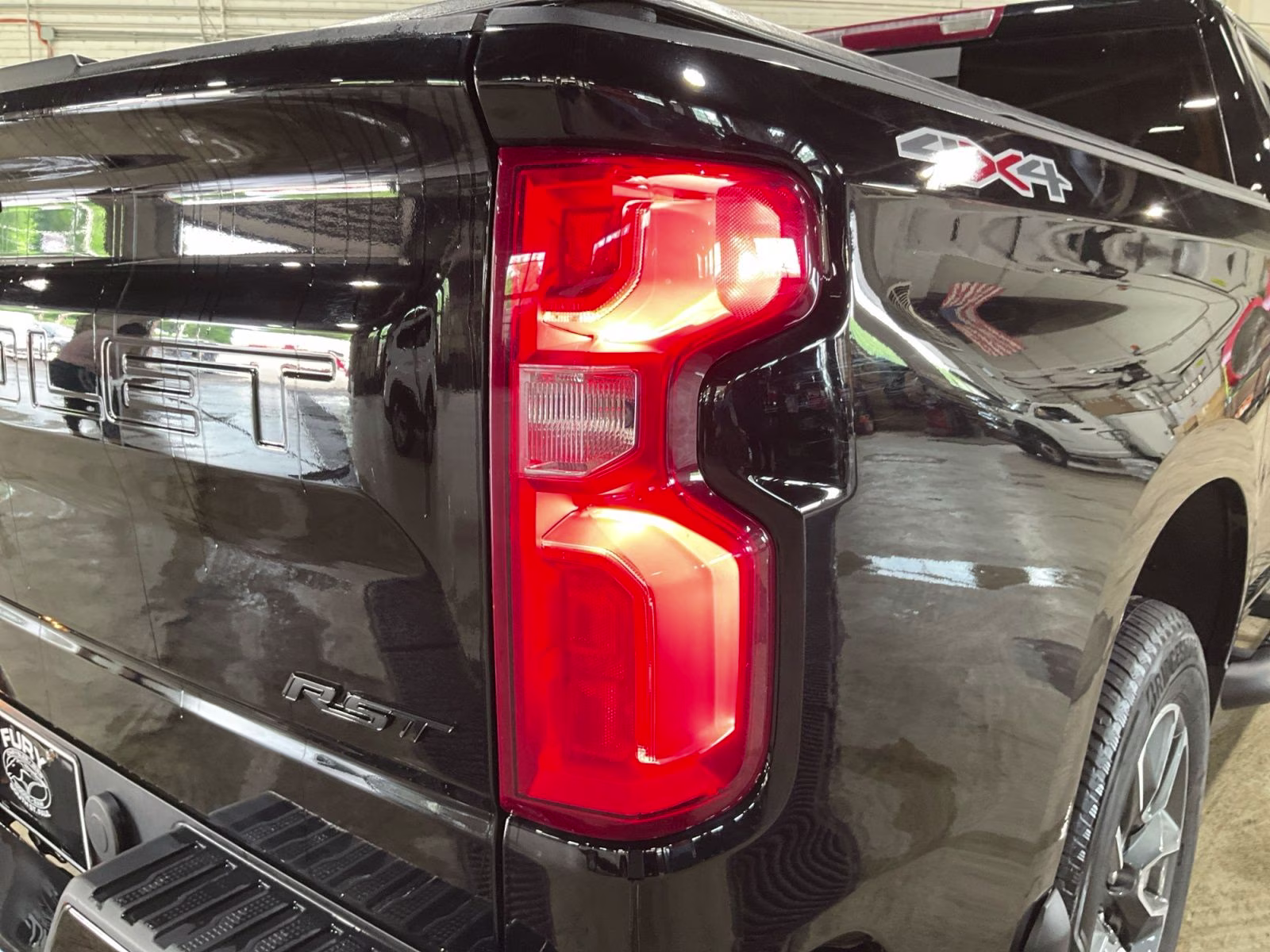 2024 Black Chevrolet Silverado 1500 RST 4X4 Truck