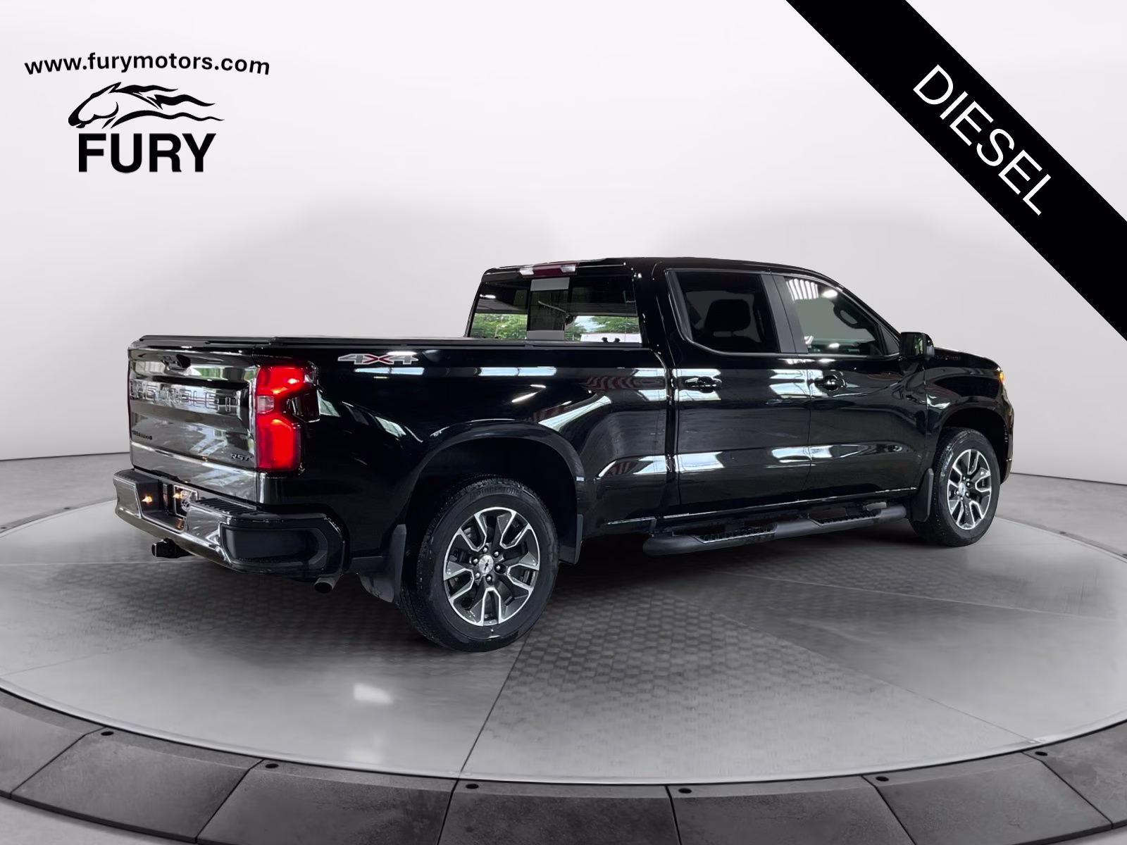 2024 Black Chevrolet Silverado 1500 RST 4X4 Truck