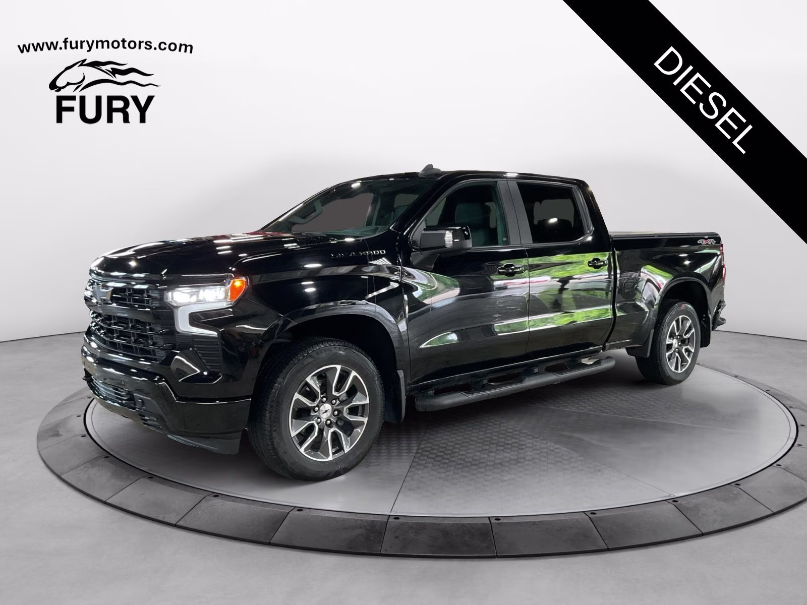 2024 Black Chevrolet Silverado 1500 RST 4X4 Truck