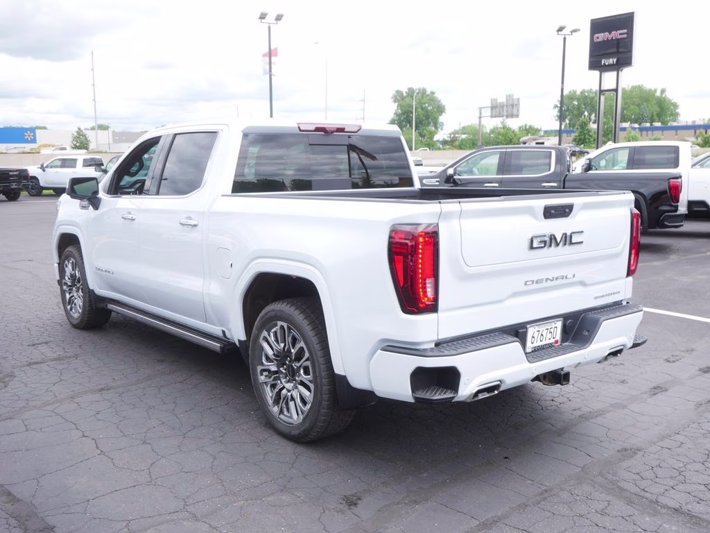 2026 Glacier White Tricoat GMC Sierra 1500 Denali Ultimate 4X4 Truck