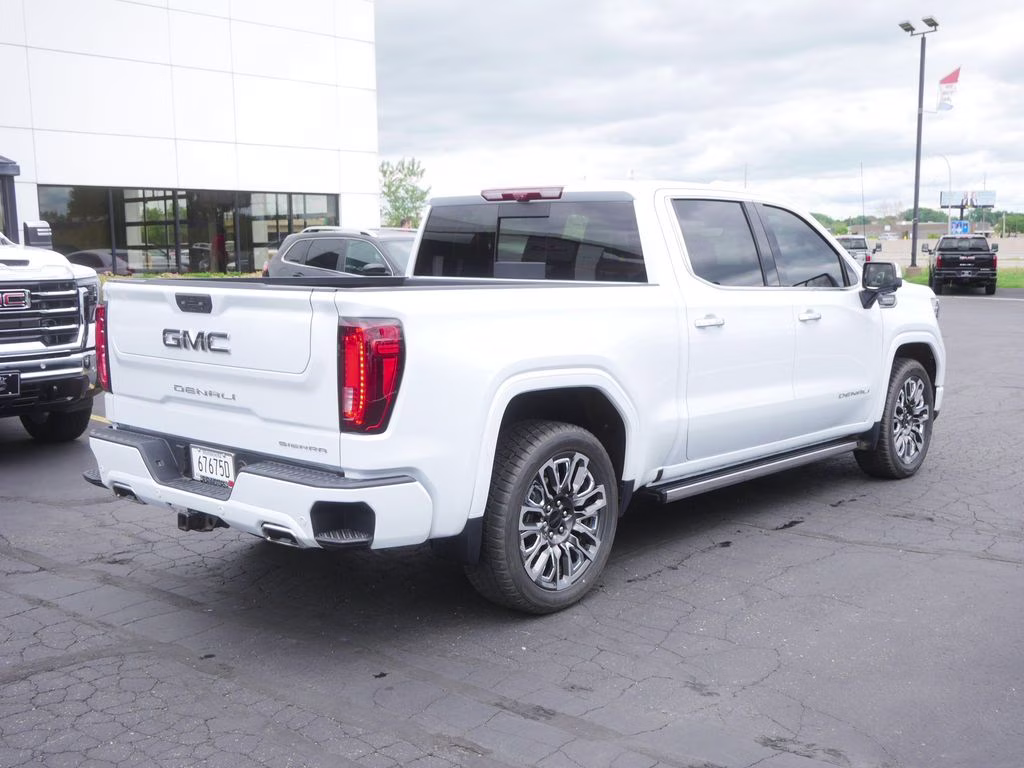 2026 Glacier White Tricoat GMC Sierra 1500 Denali Ultimate 4X4 Truck