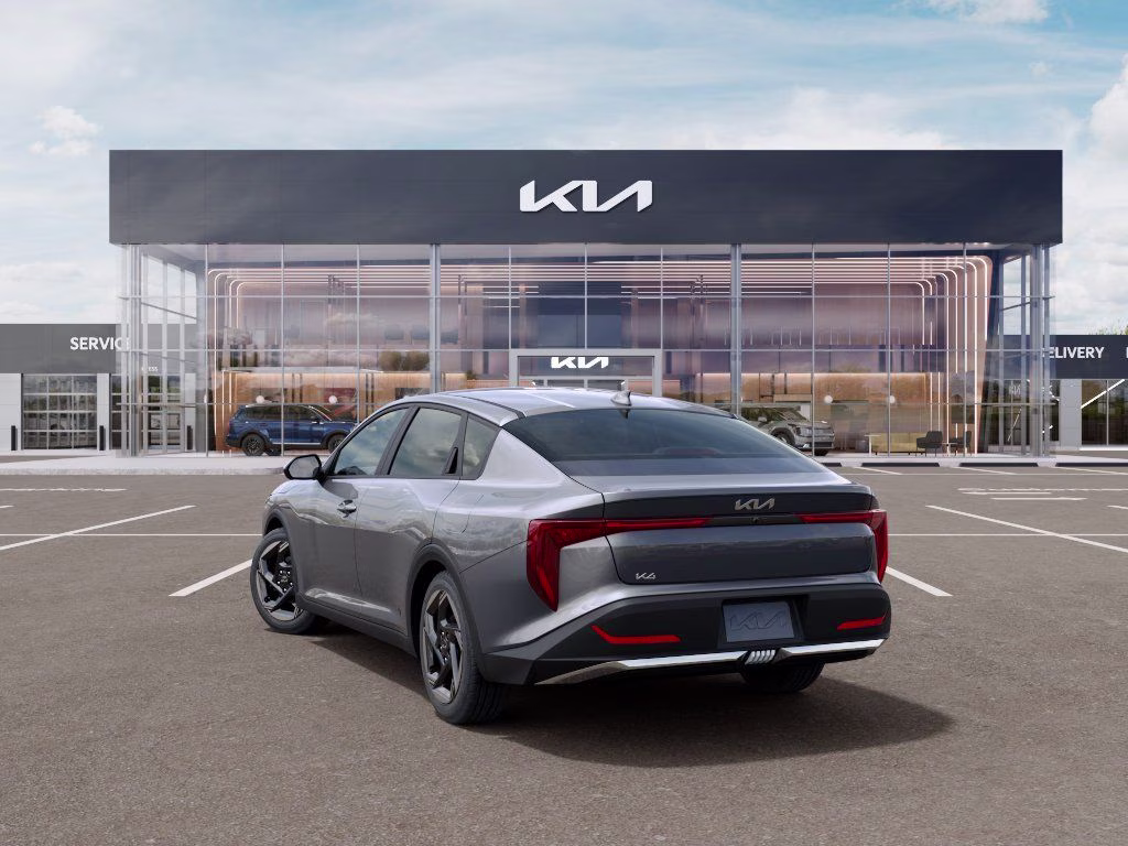 2026 Steel Gray Kia K4 EX FWD Sedan