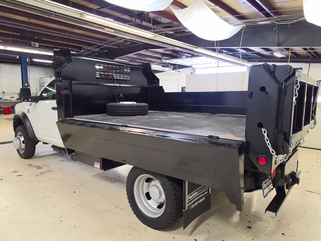 2026 Bright White Clearcoat Ram 5500HD Tradesman 4X4 Truck