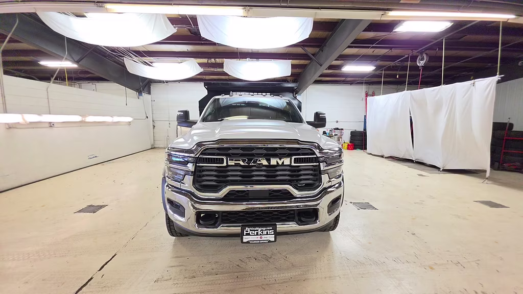 2026 Bright White Clearcoat Ram 5500HD Tradesman 4X4 Truck
