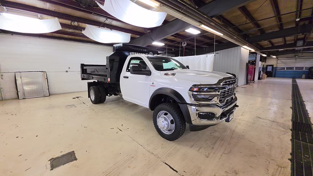2026 Bright White Clearcoat Ram 5500HD Tradesman 4X4 Truck