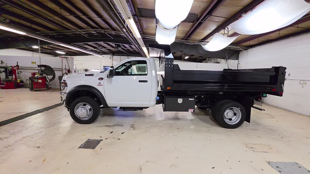 2026 Bright White Clearcoat Ram 5500HD Tradesman 4X4 Truck