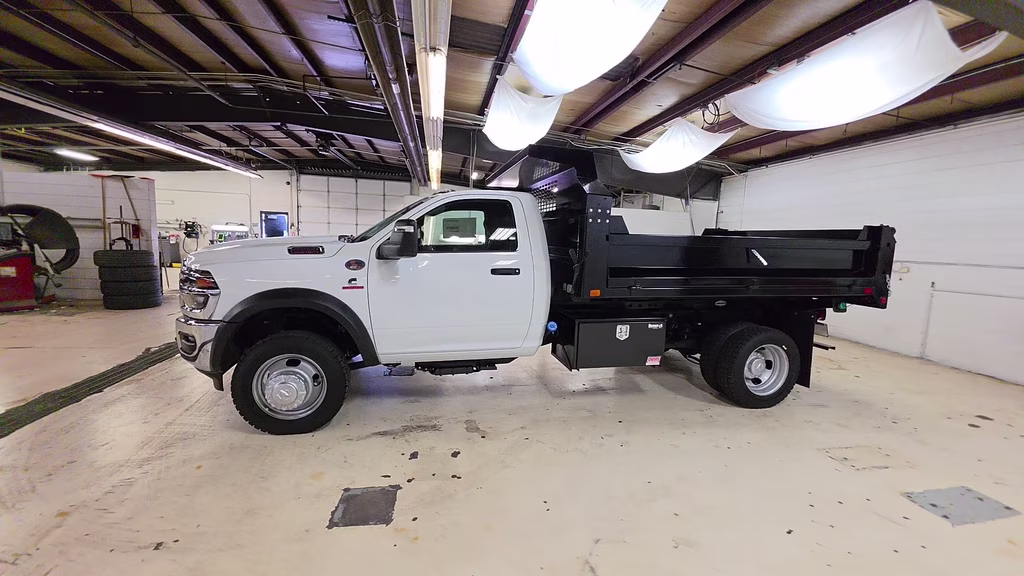 2026 Bright White Clearcoat Ram 5500HD Tradesman 4X4 Truck