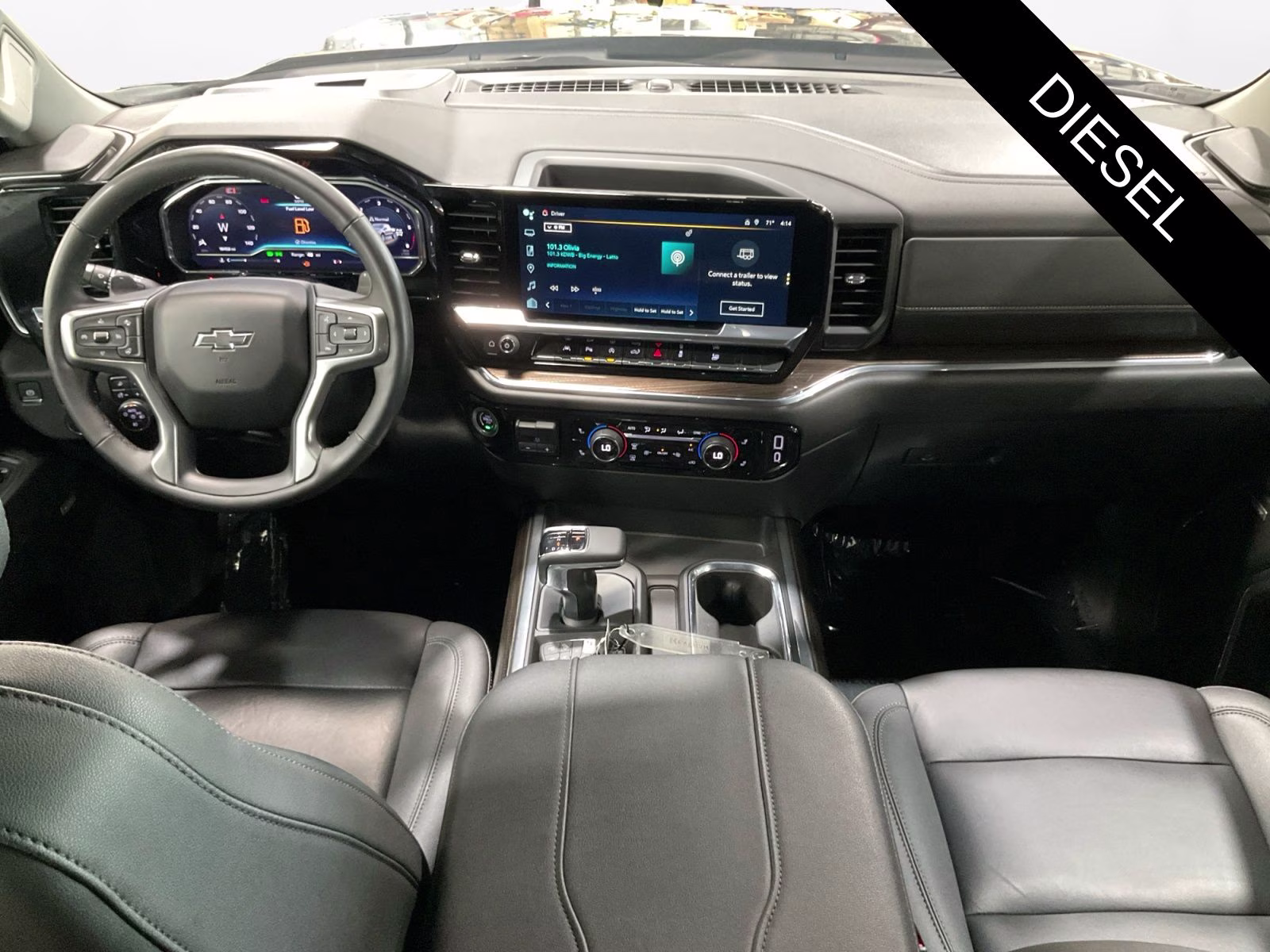 2024 Black Chevrolet Silverado 1500 RST 4X4 Truck