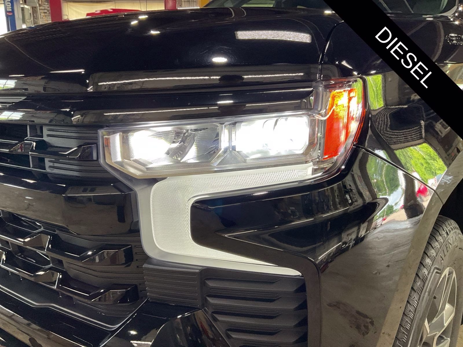 2024 Black Chevrolet Silverado 1500 RST 4X4 Truck