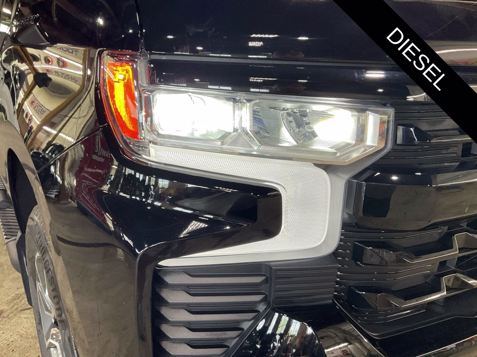 2024 Black Chevrolet Silverado 1500 RST 4X4 Truck