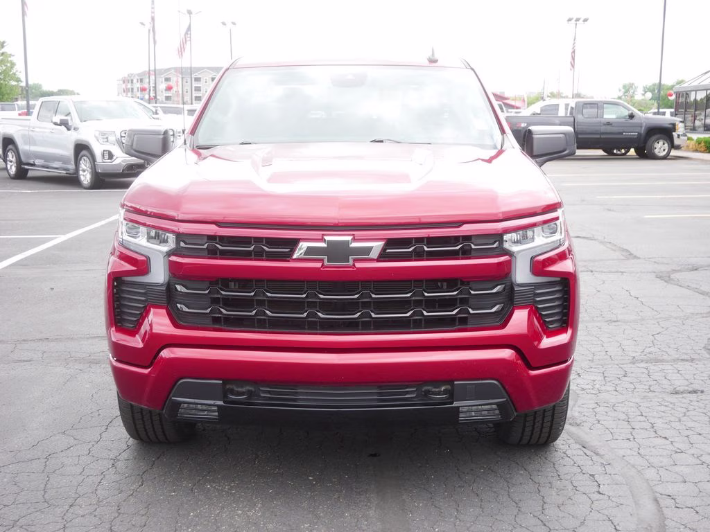 2024 Red Chevrolet Silverado 1500 RST 4X4 Truck