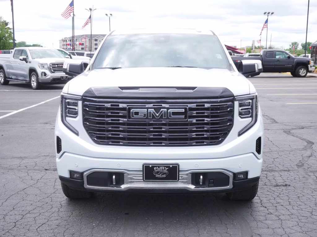 2026 Glacier White Tricoat GMC Sierra 1500 Denali Ultimate 4X4 Truck