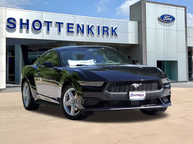 2026 Shadow Black Ford Mustang EcoBoost RWD Coupe