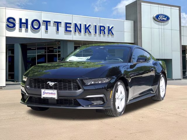 2026 Shadow Black Ford Mustang EcoBoost RWD Coupe