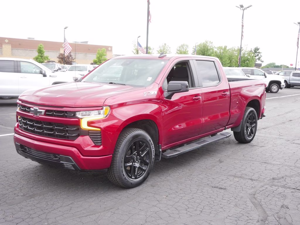 2024 Red Chevrolet Silverado 1500 RST 4X4 Truck