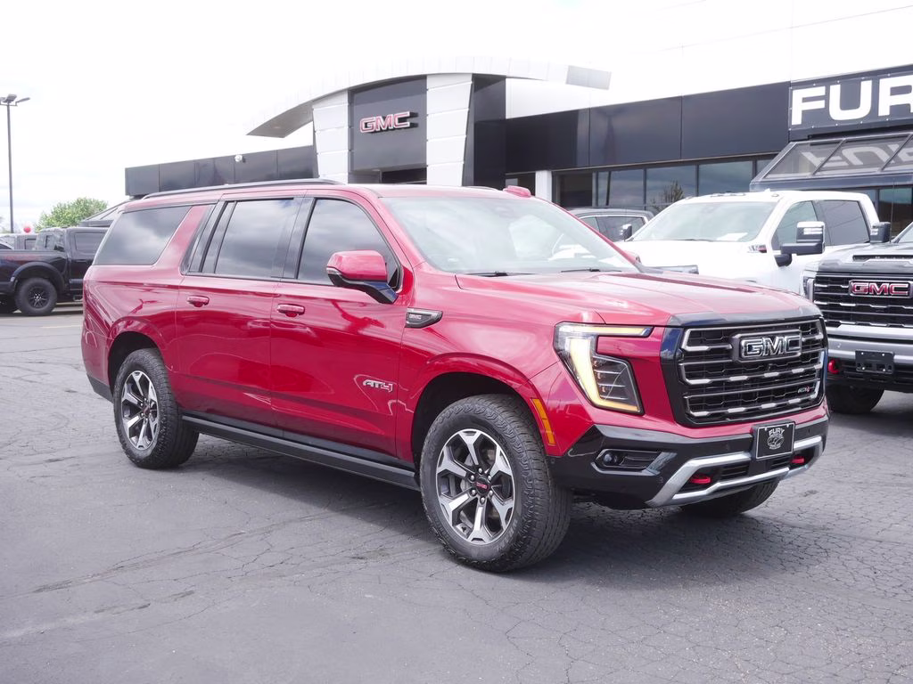 2025 Volcanic Red Tintcoat GMC Yukon XL AT4 Ultimate 4X4 SUV