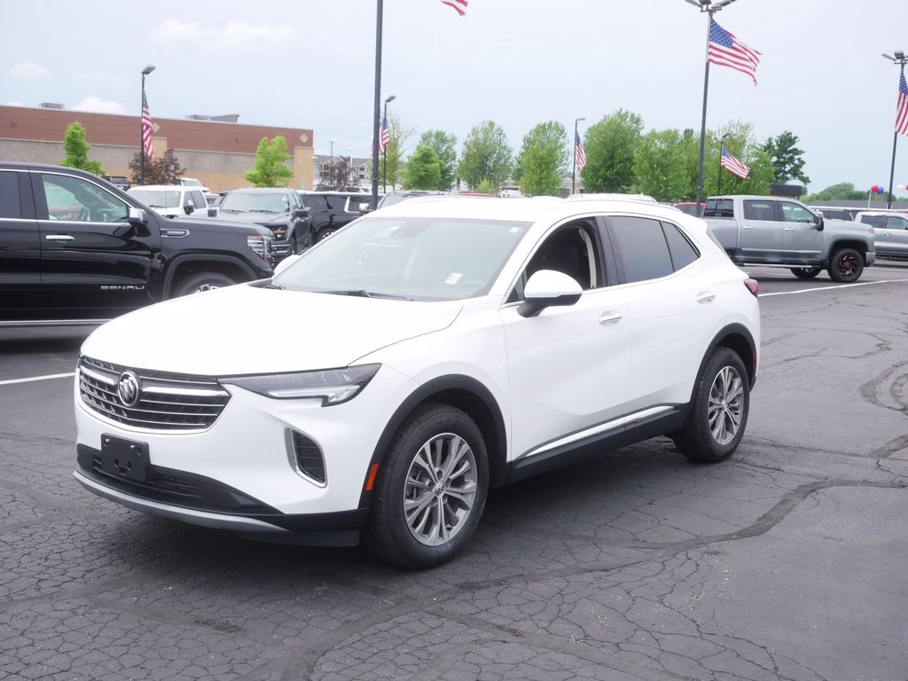 2023 Summit White Buick Envision Preferred AWD SUV