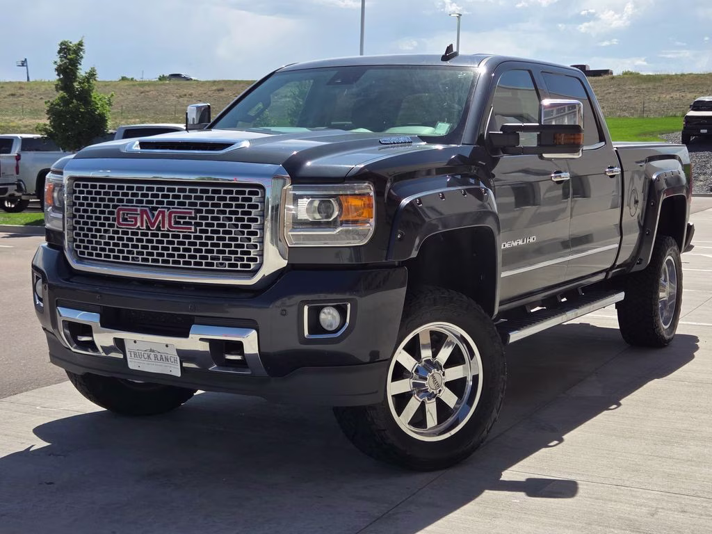 2017 Dark Slate Metallic GMC Sierra 2500HD Denali 4X4 Truck
