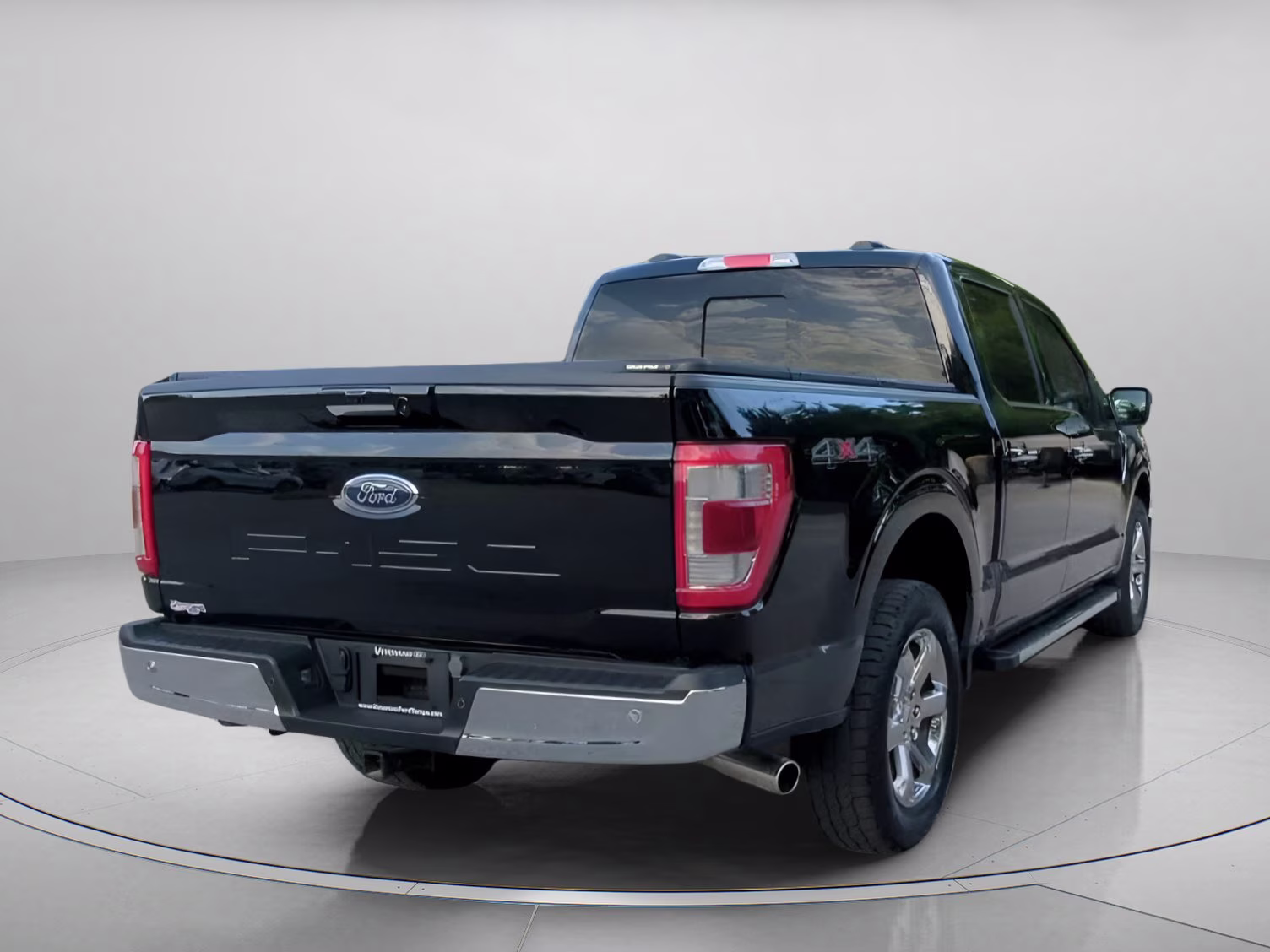 2023 Antimatter Blue Metallic Ford F-150 LARIAT Crew Cab Pickup 4X4 Truck