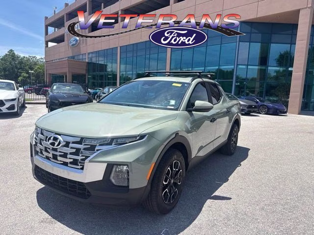 2024 Sage Gray Hyundai Santa Cruz SEL Crew Cab Pickup AWD Truck