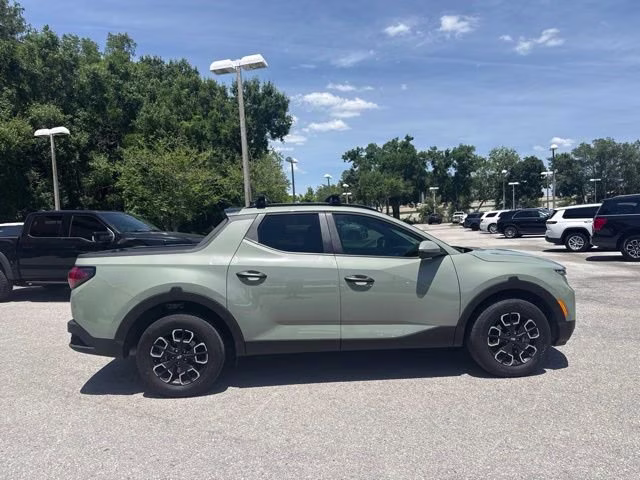 2024 Sage Gray Hyundai Santa Cruz SEL Crew Cab Pickup AWD Truck