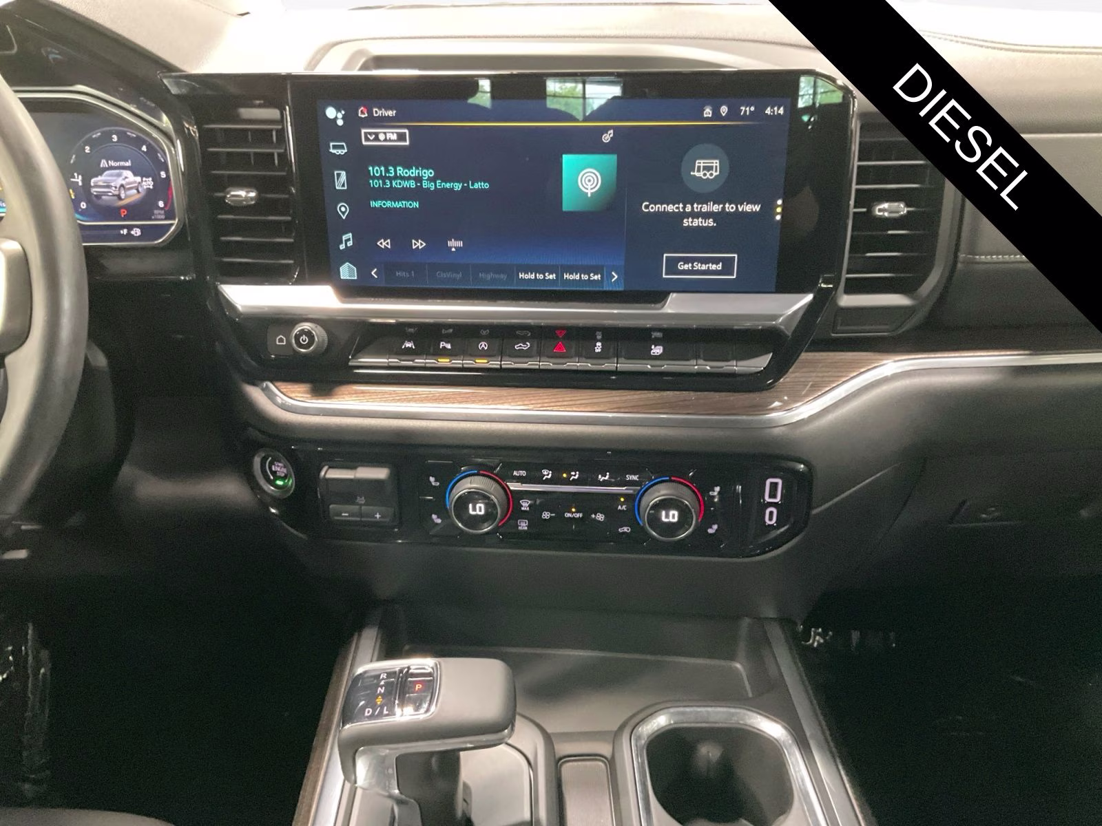 2024 Black Chevrolet Silverado 1500 RST 4X4 Truck
