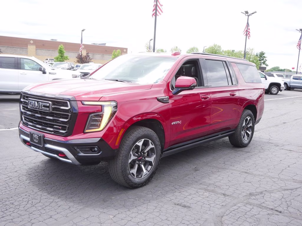 2025 Volcanic Red Tintcoat GMC Yukon XL AT4 Ultimate 4X4 SUV