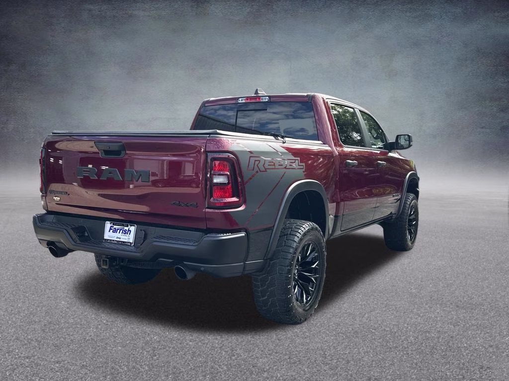 2025 Delmonico Red Pearlcoat Ram 1500 Rebel 4X4 Truck