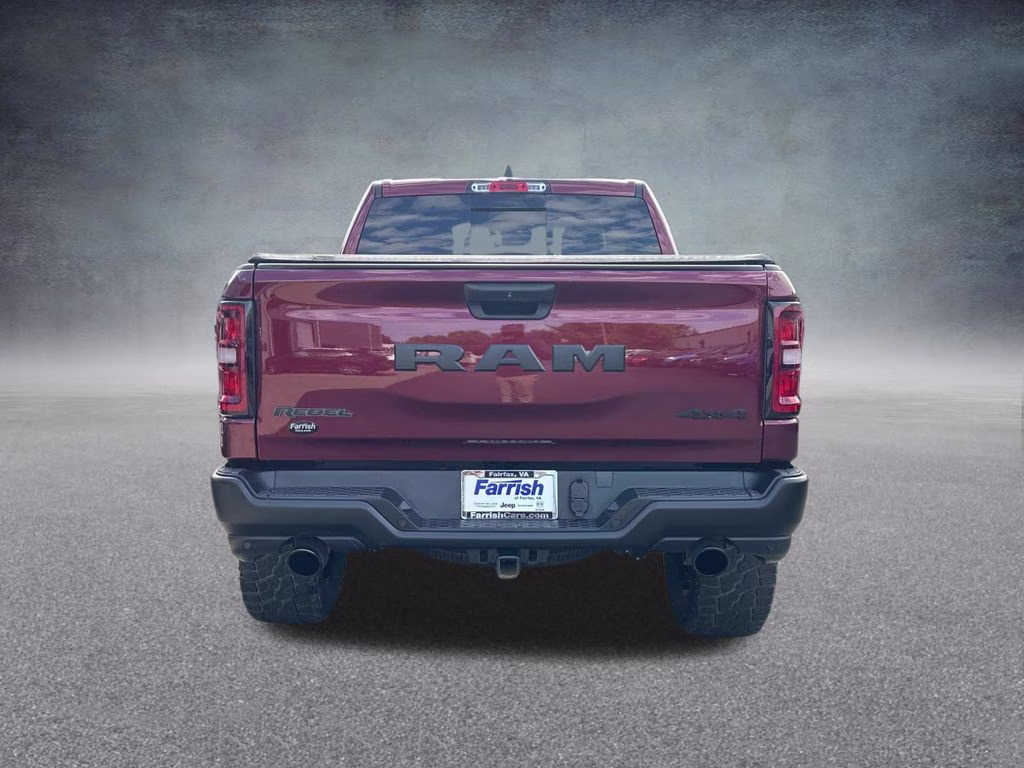 2025 Delmonico Red Pearlcoat Ram 1500 Rebel 4X4 Truck