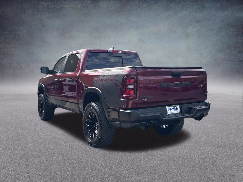 2025 Delmonico Red Pearlcoat Ram 1500 Rebel 4X4 Truck